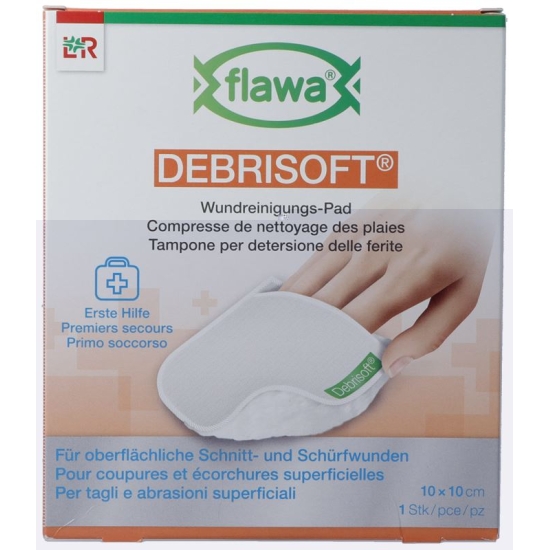 Flawa Debrisoft Pad 10x10cm Sterile buy online