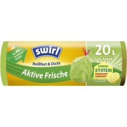Swirl Activ-Fresh Müllbeutel 20L 12 Stück