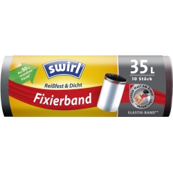 Swirl Müllbeutel 35L M Elastisch Zugband 10 Stück