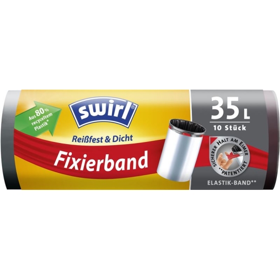 Swirl Müllbeutel 35L M Elastisch Zugband 10 Stück buy online