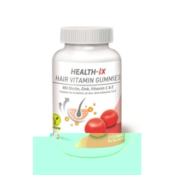 Health-ix Hair Vitamin Gummies Vegan Dose 48 Stück