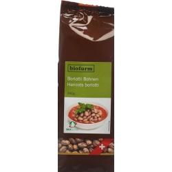 Biofarm Bohnen Borlotti Ch Knospe Beutel 350g