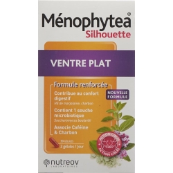Menophytea Flacher Bauch Silhouette Gelules 30 Stück