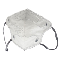 Vasano Maske Ffp2 Kind 4-12 J Grau D/i/f 2 Stück