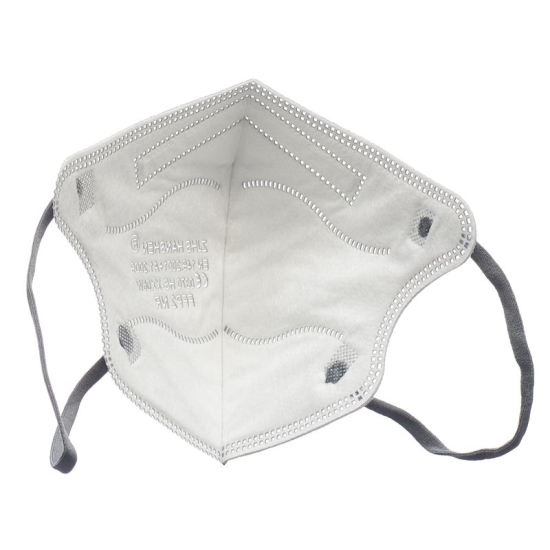 Vasano Maske Ffp2 Kind 4-12 J Grau D/i/f 2 Stück buy online