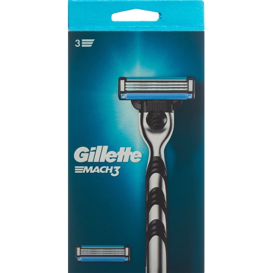 Gillette Mach3 Shaver 2 blades buy online