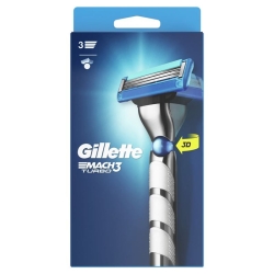 Gillette Mach3 Turbo 3D 1-blade razor