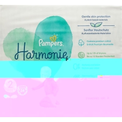 Pampers Harmonie Grösse 2 4-8kg Mini Tragep 24 Stück