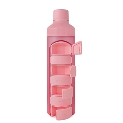 Yos Bottle Wochendispenser 375ml mit 7faechern Pin