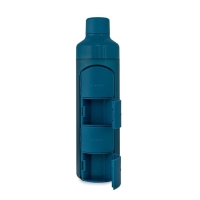 Yos Bottle Tagesdispenser 375ml mit 4faechern Blau
