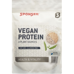 Sponser Vegan Protein Neutral Beutel 480g