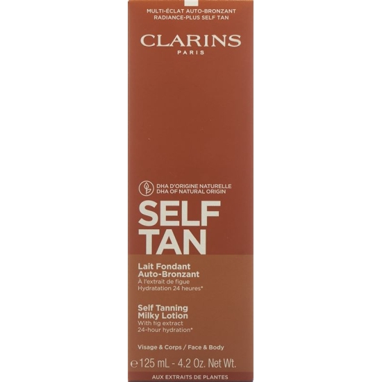 Clarins Solaire Auto Bronzant Lait 125ml buy online