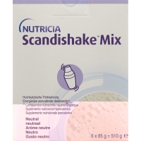 Scandishake Mix Pulver Neutral (neu) 6 Beutel 85g