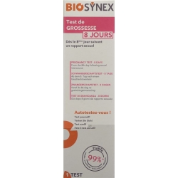 BIOSYNEX pregnancy test 8 days