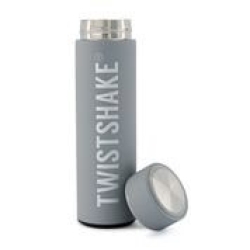 Twistshake Thermos Bottle Hot Cold 420ml Past Grey