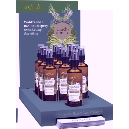 Farfalla Display?bio-raumspray Waldzauber 9 Stück buy online