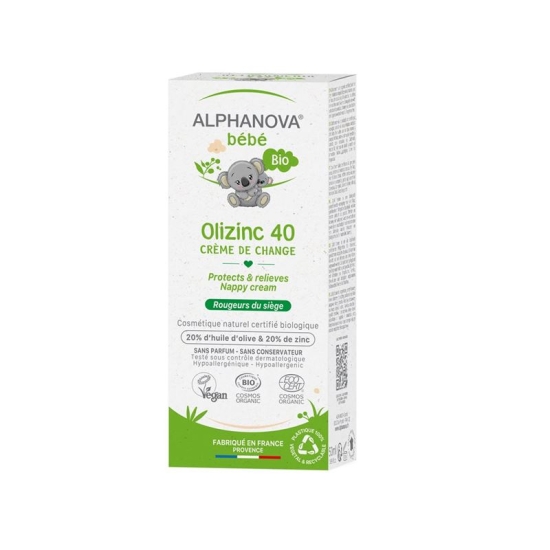 Alphanova BB Olizinc 40 Wundschutzcreme Bio 50g buy online
