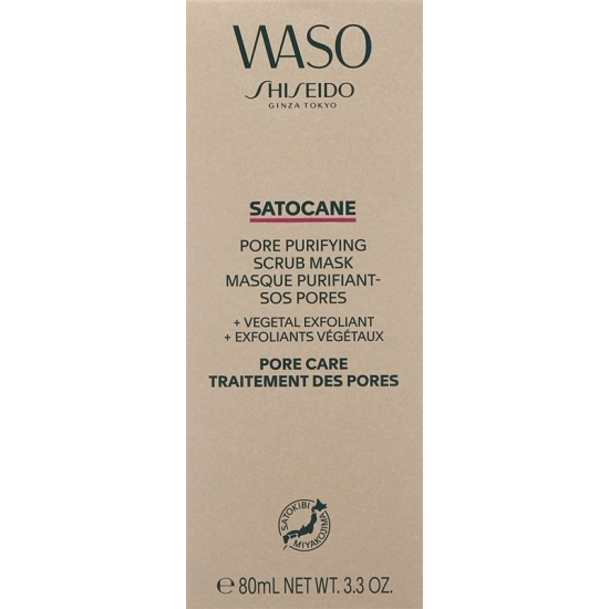 Shiseido Waso Satocane Pore Purif Scrub 80ml buy online