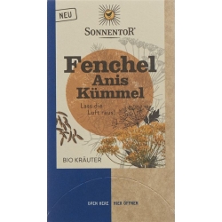 Sonnentor Fenchel Anis Kümmel Tee Bio Beutel 18 Stück
