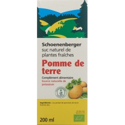 Schönenberger Potato Fresh Plant Juice Organic 200ml