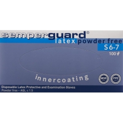 Semperguard Handschuhe Latex Ic S Puderfrei Weiss 100 Stück