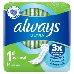 Always Ultra Binde Normal 14 pieces