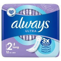 Always Ultra Bandage Long 12 pieces