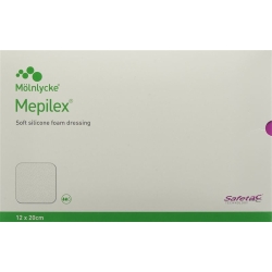 Mepilex Schaumverband Safetac 12x20cm Si Neu 5 Stück