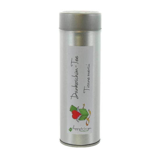 Herboristeria Dankeschoen-Tee In Dose Round 35g buy online