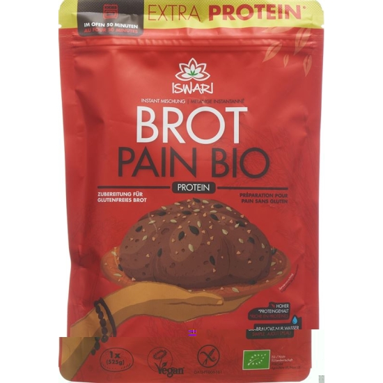 Iswari Instant Bread Mix Protein Bio Beutel 300g buy online