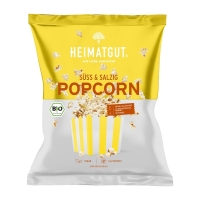 Heimatgut Popcorn Sue? & Salzig Bio Beutel 90g