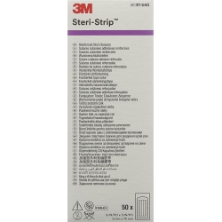 3M Steri Strip 3x75mm Wei Verstärkt (n) 50x 5 Stück