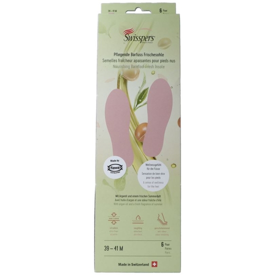 Swisspers barefoot fresh soles M 41 Rose 6 pairs buy online