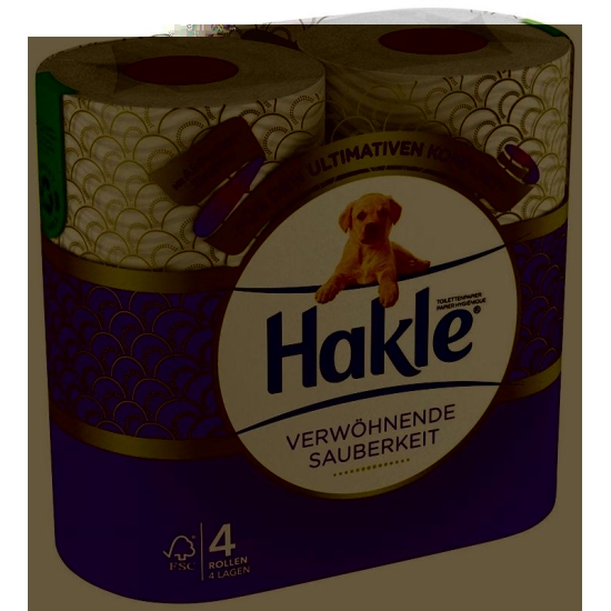 Hakle Toilettenpapier Verwöhnende Sauberkeit 4 Stück buy online