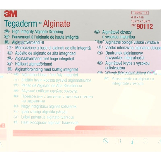 3M Tegaderm Alginat Kompresse 10x10cm (neu) 10 Stück buy online