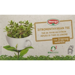 Morga Zitronenthymian Tee M/h Bio Knospe 20 Stück