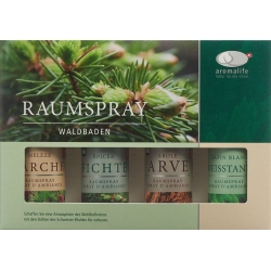 Aromalife Geschenkset Raumspray Waldbaden 4x 30ml