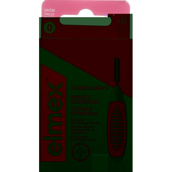 Elmex Interdental Brushes 0.4mm Pink 6 pieces buy online