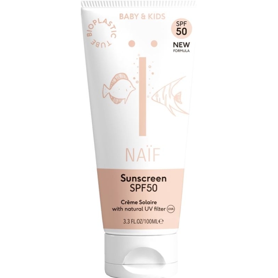 Naif Suncreen Baby & Kids Sonnencr SPF 50 100ml buy online