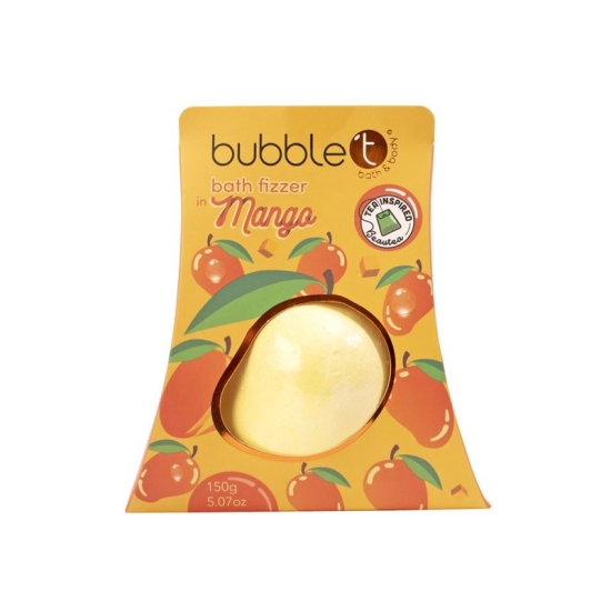 Bubble T Fruitea Bath Fizzer Mango 150g buy online