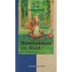 Sonnentor Durchatmen im Wald Tee Beutel 18 Stück
