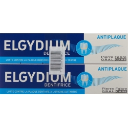 Elgydium Anti-Plaque Zahnpasta Duo 2x 75ml