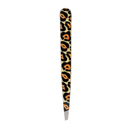 Hausmann tweezers slanting leopard buy online