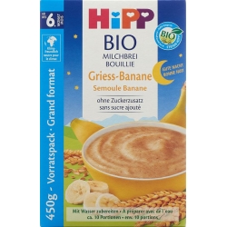 Hipp Gute Nacht Bio Milchbr Griess Ban (neu) 450g