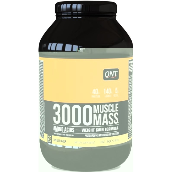 Qnt Muscle Mass 3000 Vanilla Dose 1.3kg buy online
