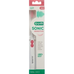 Gum Sonic Sensitive Elektr Zahnbuers Weiss