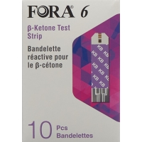 Fora 6 ?-keton Teststreifen 10 Stück