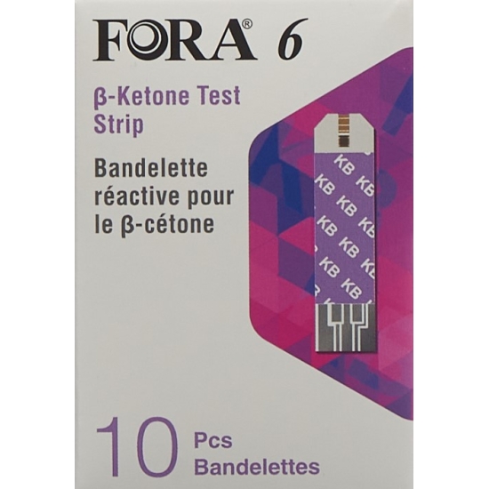 Fora 6 ?-keton Teststreifen 10 Stück buy online