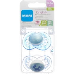 Mam Original Nuggi Silicone 16-36m Boy