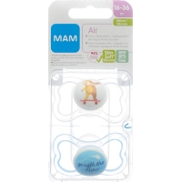 Mam Air Nuggi Silicone 16-36m Boy
